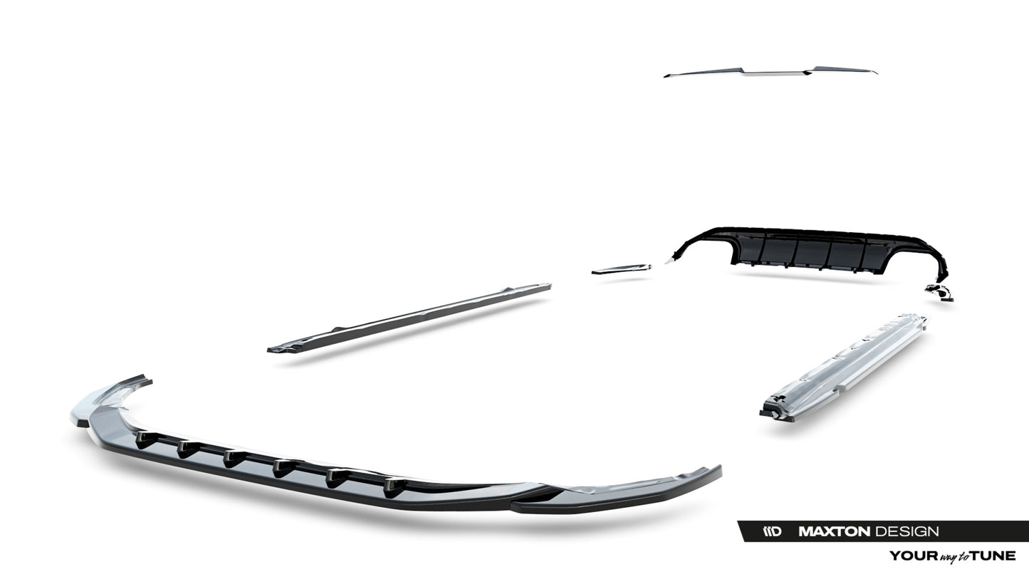 Set of splitters  audi a3 s-line sportback 8y