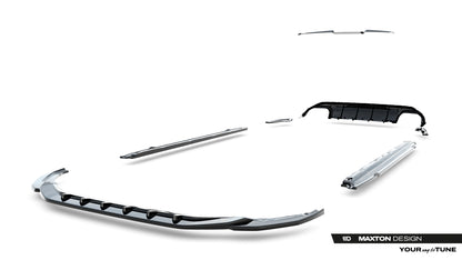 Set of splitters  audi a3 s-line sportback 8y