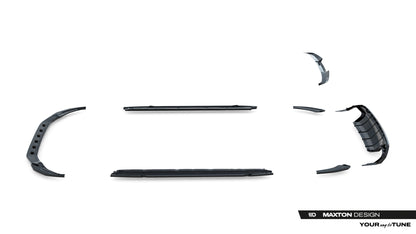 Set of splitters  audi a3 s-line sportback 8y