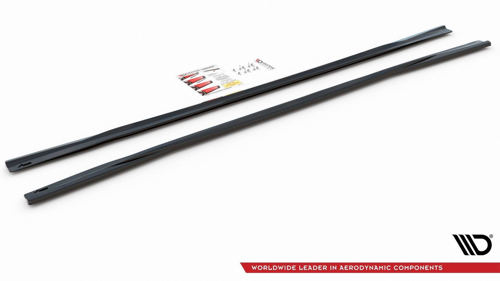 Sæt med splitters Audi A6 S-Line sedan / S6 siden C8