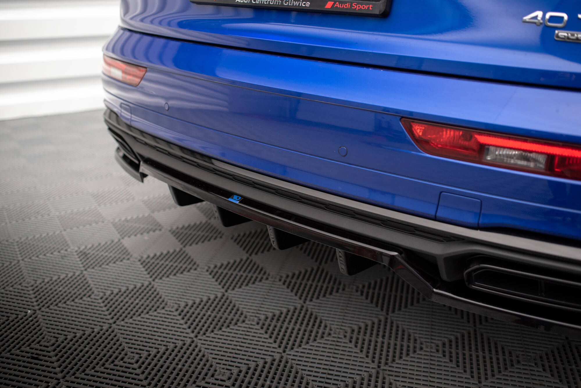Set of splitters audi q5 s-line suv mk2 facelift
