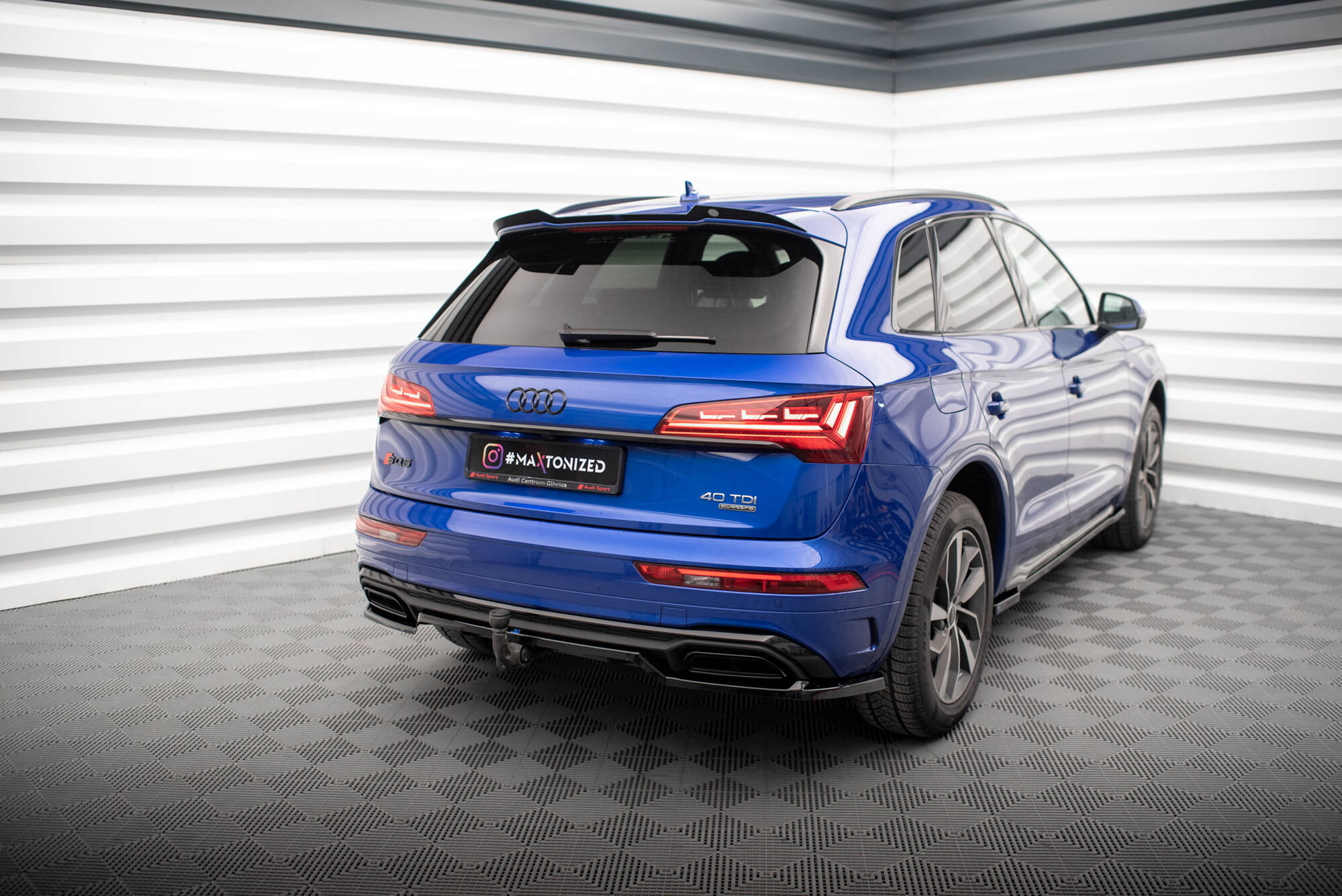 Set of splitters audi q5 s-line suv mk2 facelift