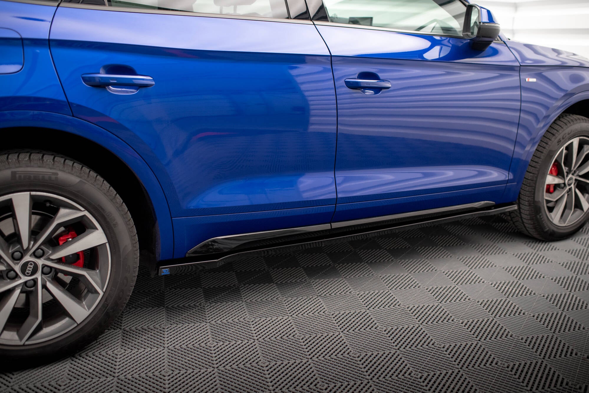 Set of splitters audi q5 s-line suv mk2 facelift