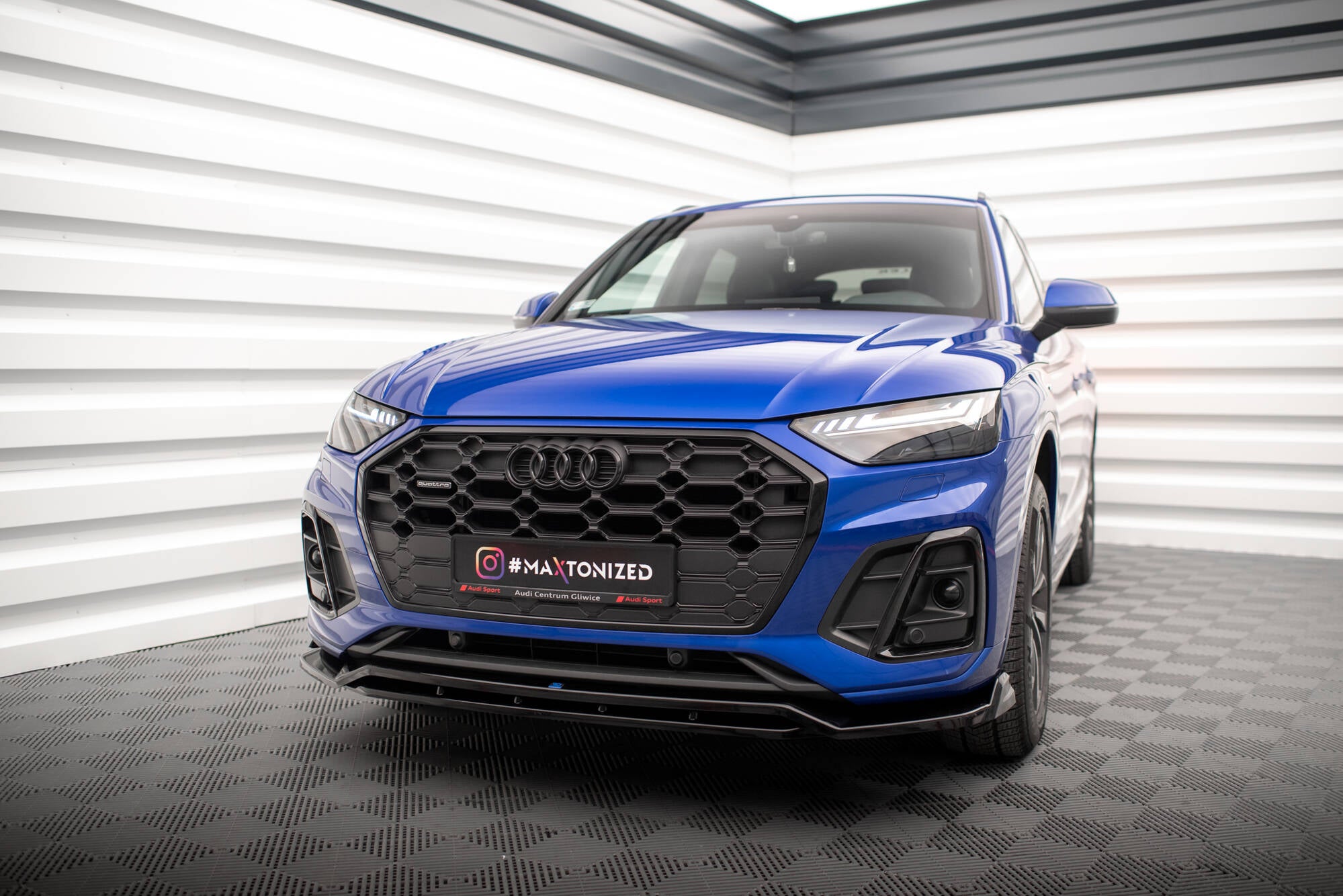 Set of splitters audi q5 s-line suv mk2 facelift