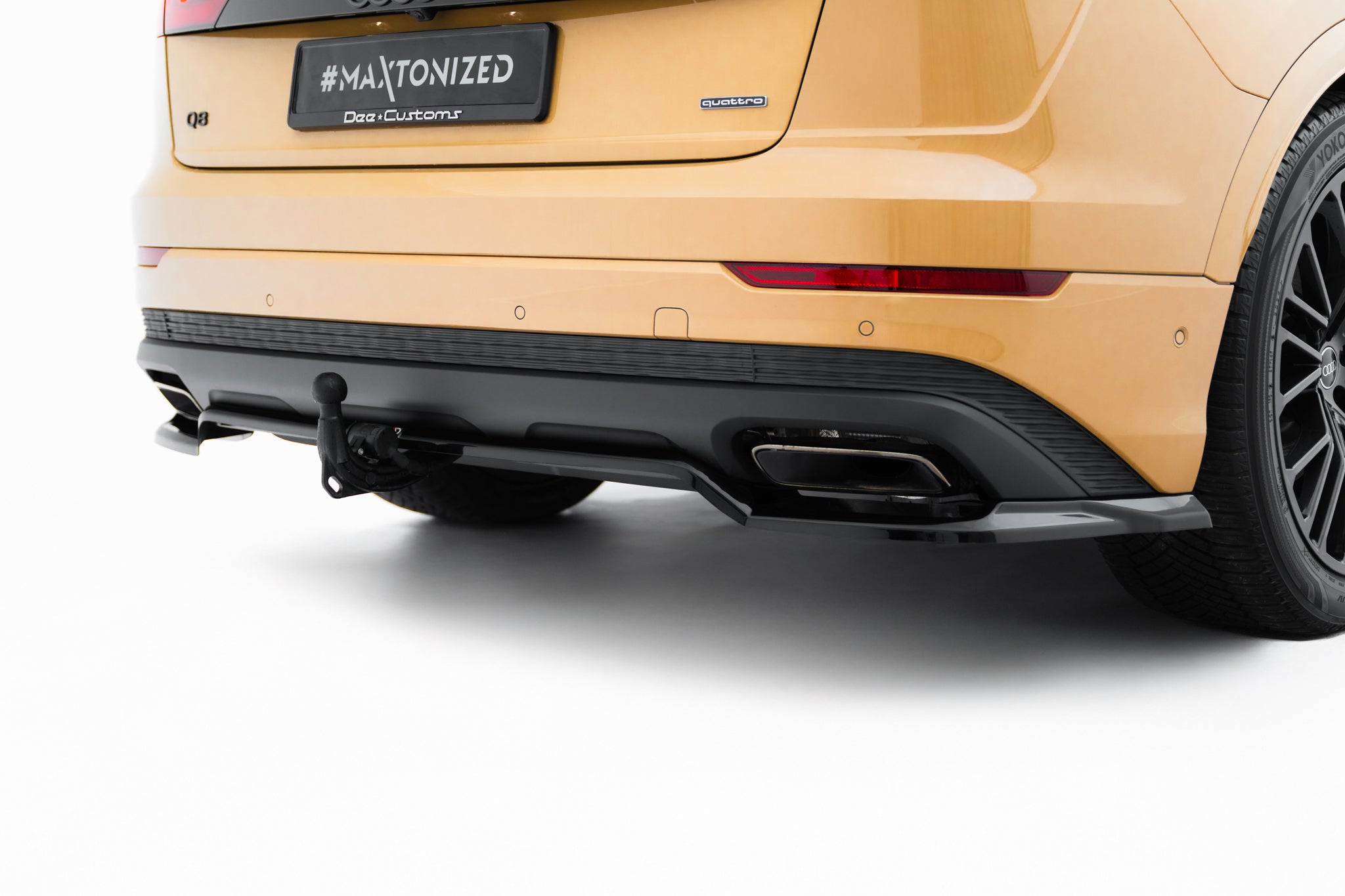 Set of splitters audi q8 mk1 facelift