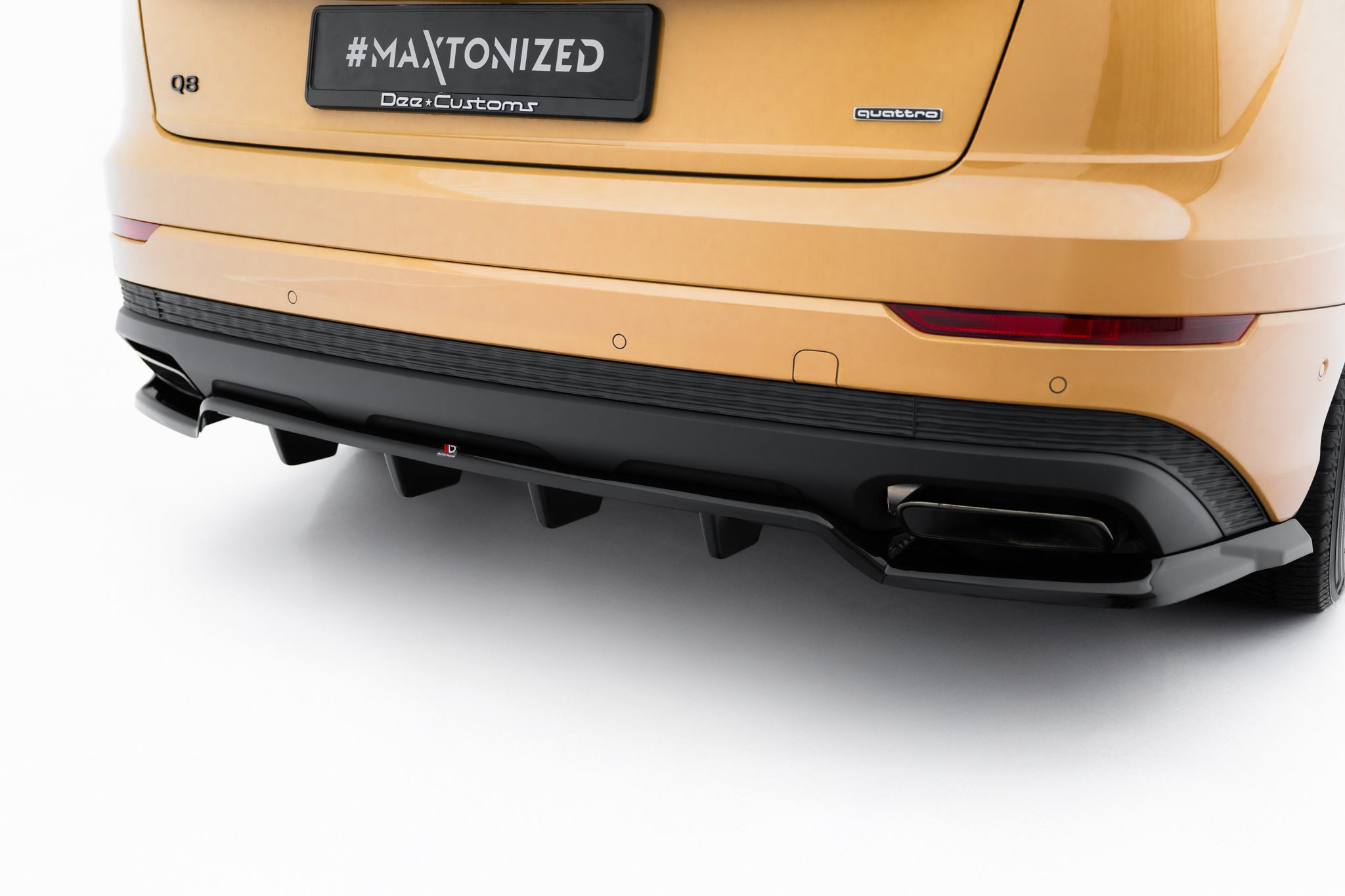 Set of splitters audi q8 mk1 facelift