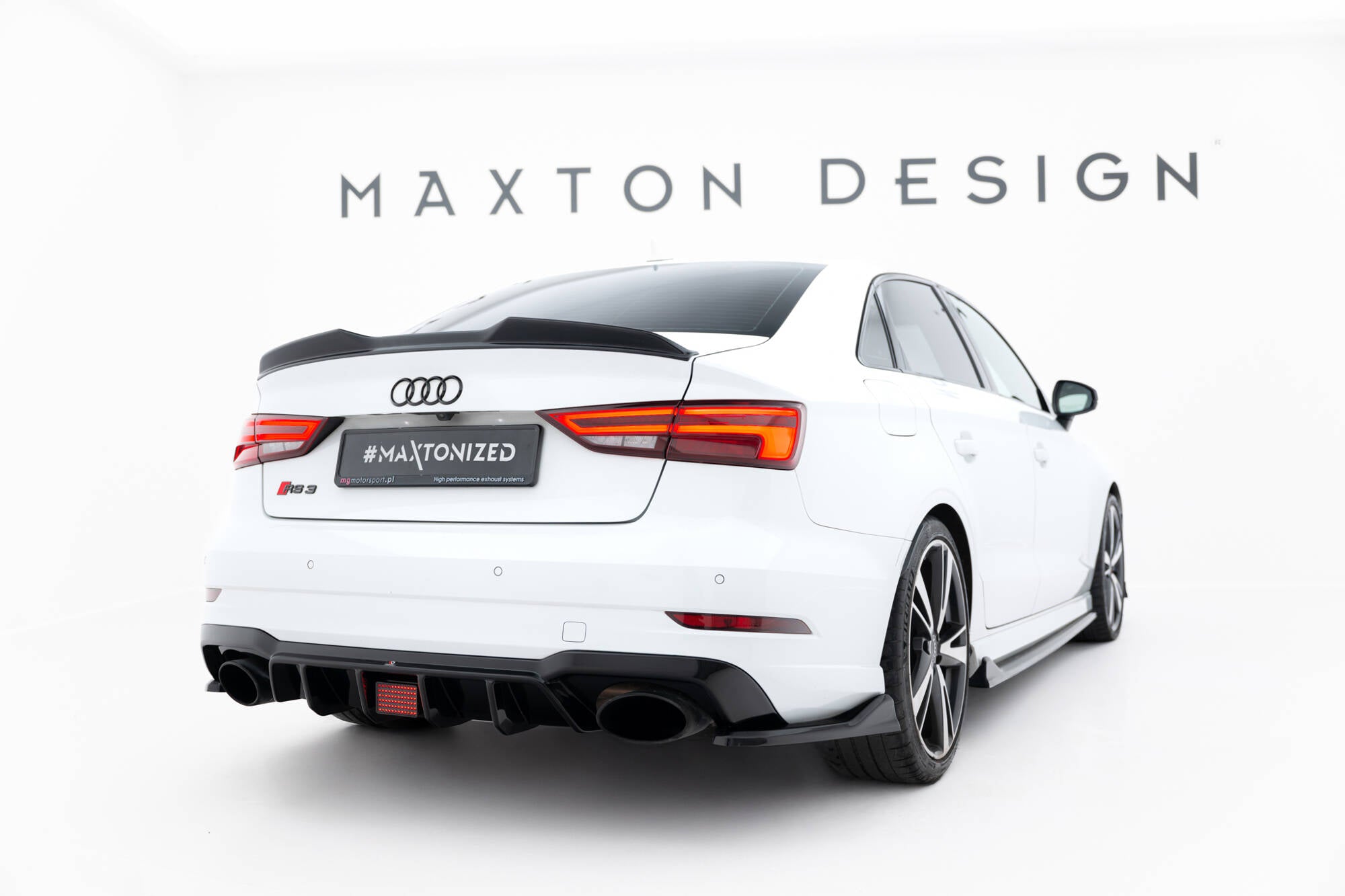Sæt med splitters Audi RS3 siden 8v ansigtsløftning