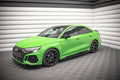 Sæt med splitters Audi Rs3 siden 8y