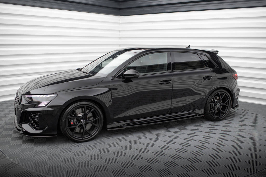 Set of splitters audi rs3 sportback 8y