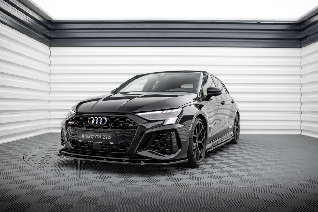 Set of splitters audi rs3 sportback 8y