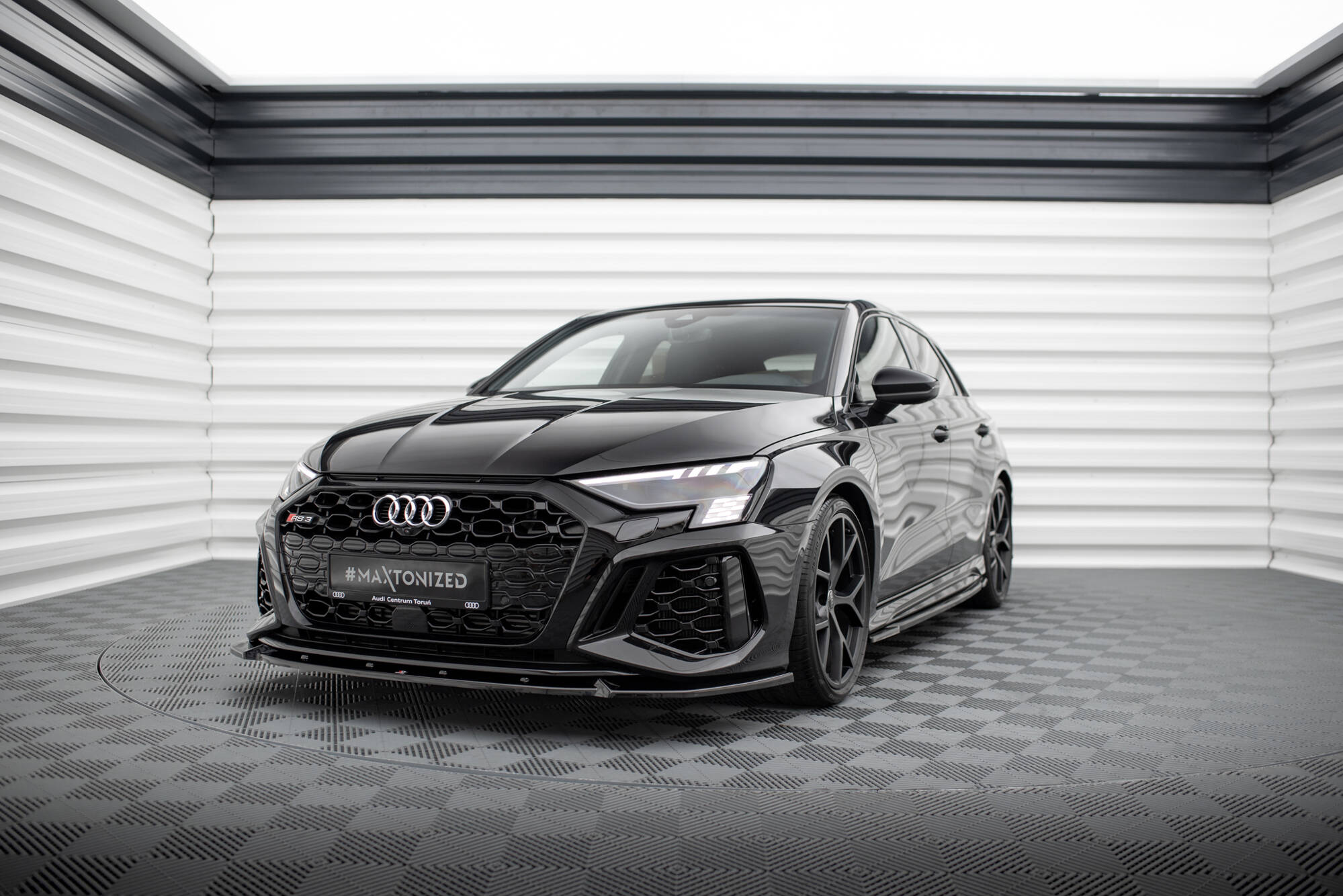 Set of splitters audi rs3 sportback 8y
