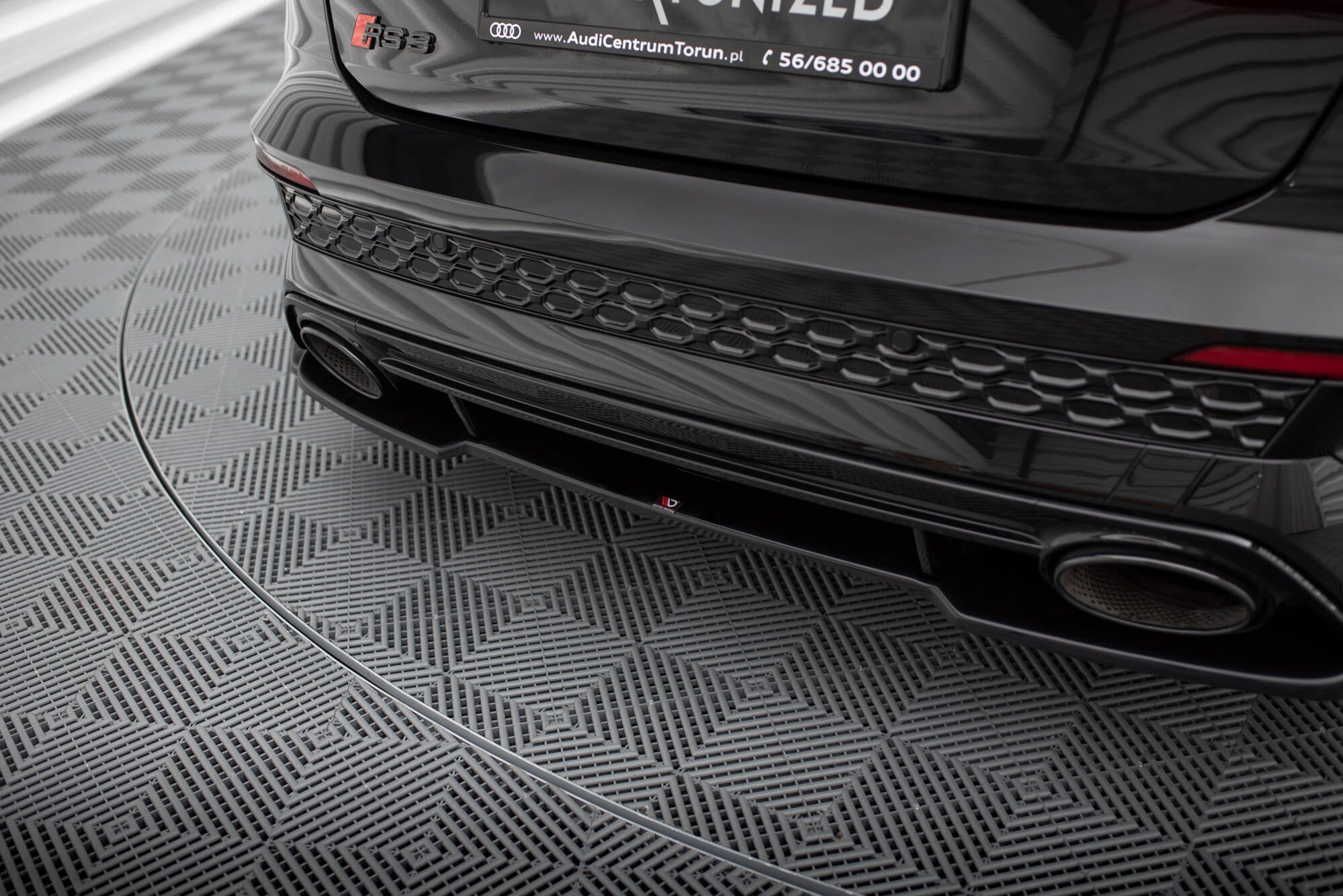 Set of splitters audi rs3 sportback 8y