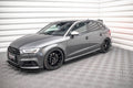 Set of splitters audi s3 sportback 8v facelift