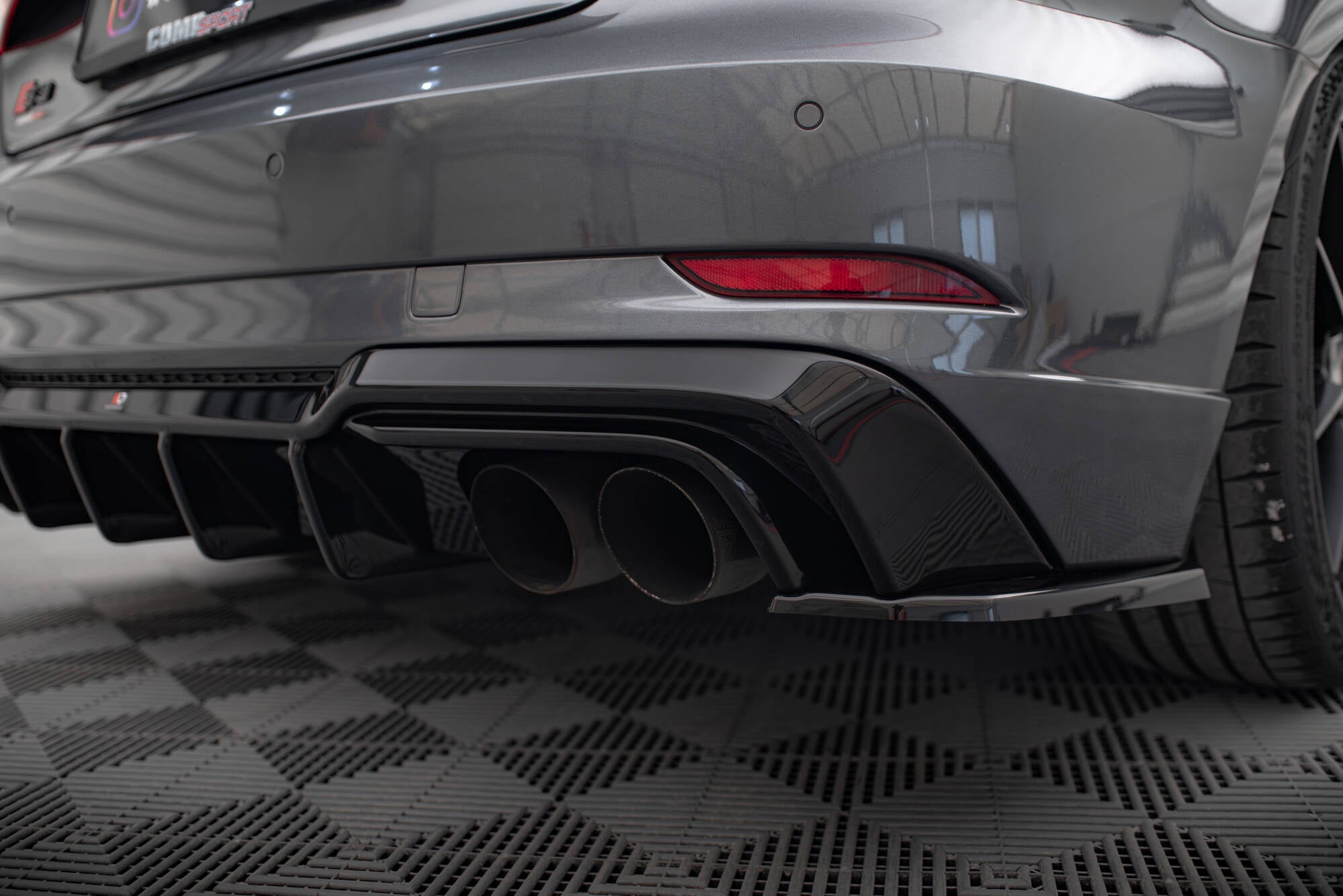 Set of splitters audi s3 sportback 8v facelift