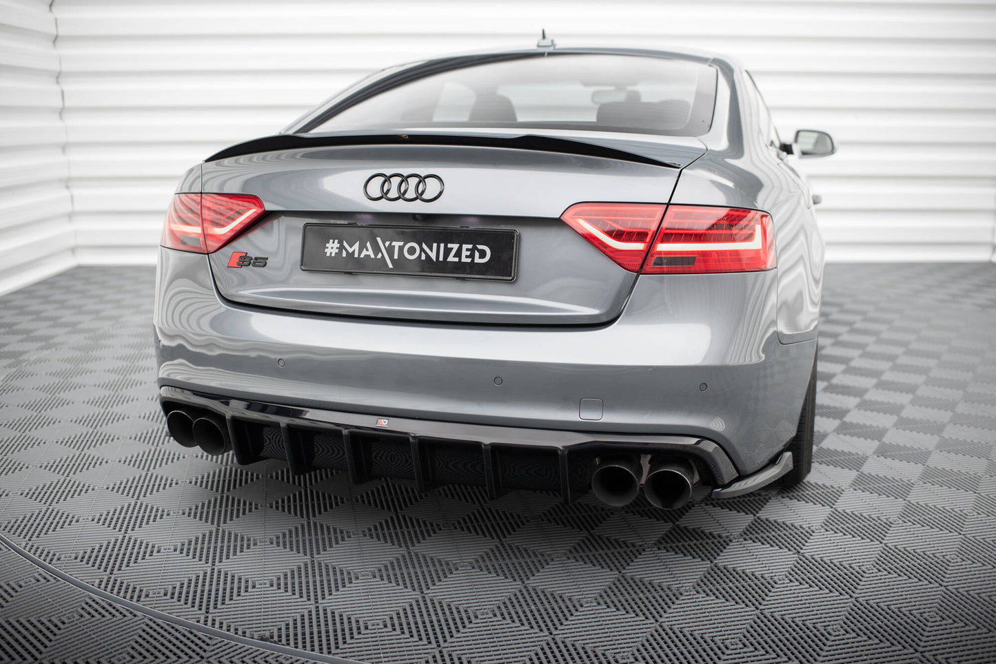 Set of splitters audi s5 coupe 8t facelift
