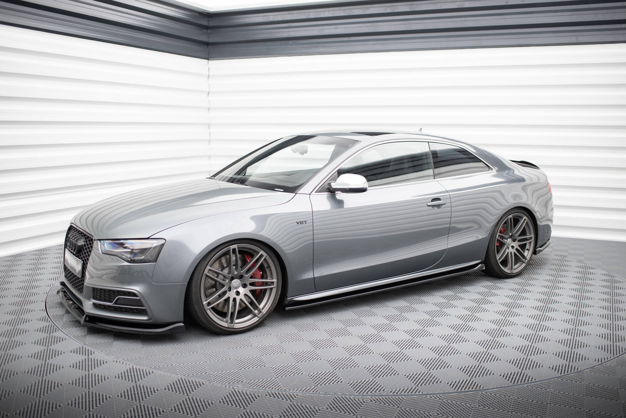 Set of splitters audi s5 coupe 8t facelift