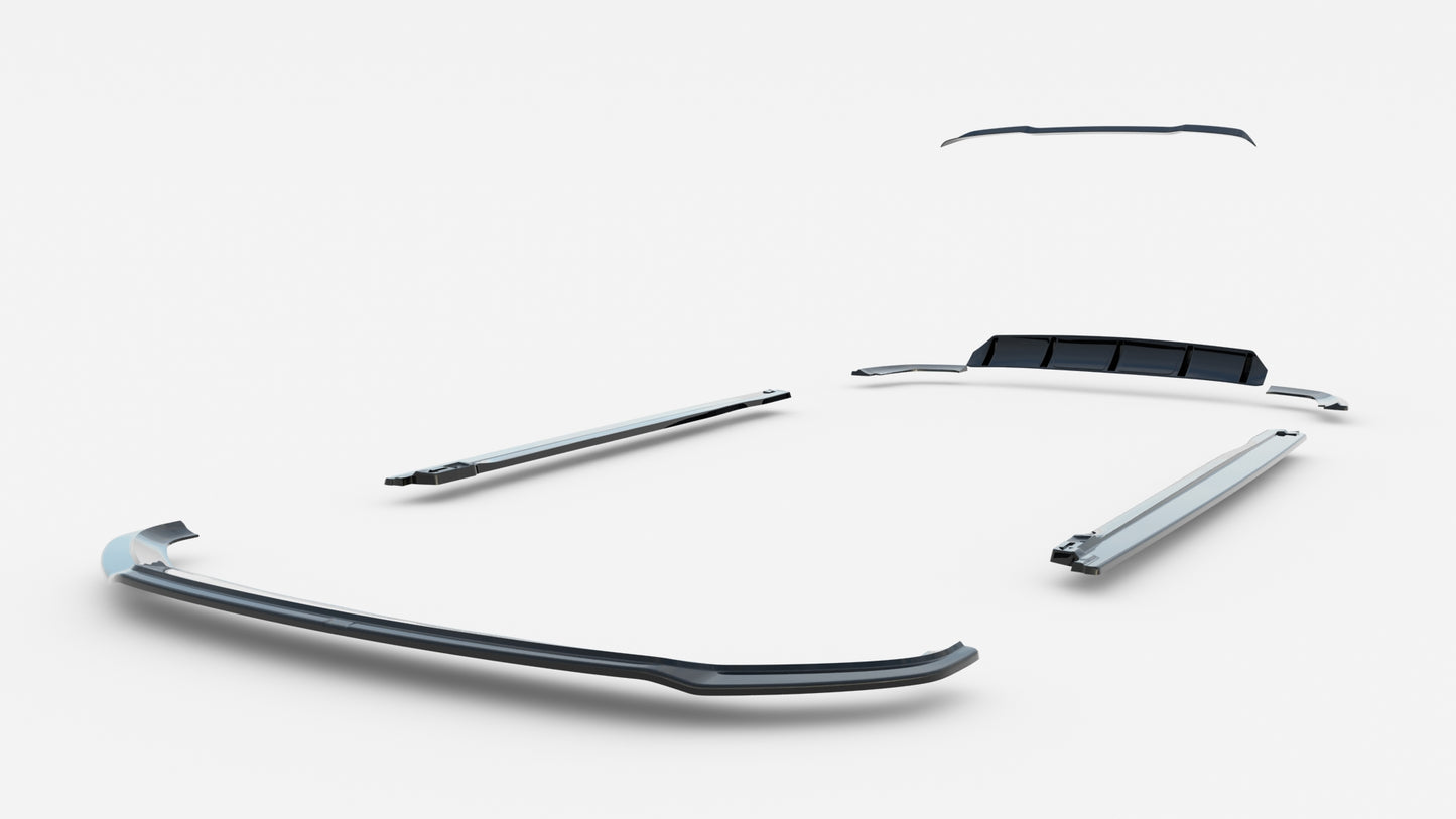 Sæt splittere til Audi SQ5/Q5 S-Line MK2