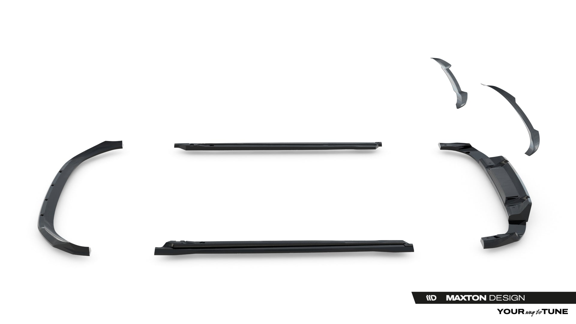 Set of splitters audi sq5 sportback mk3