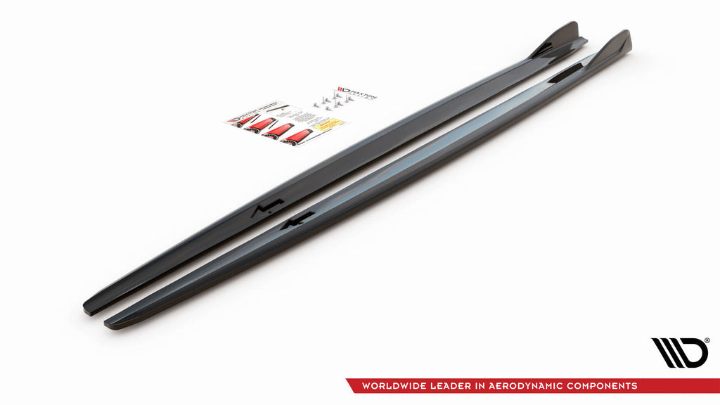 Sæt med splitters BMW 2 gran coupe m-pack f44