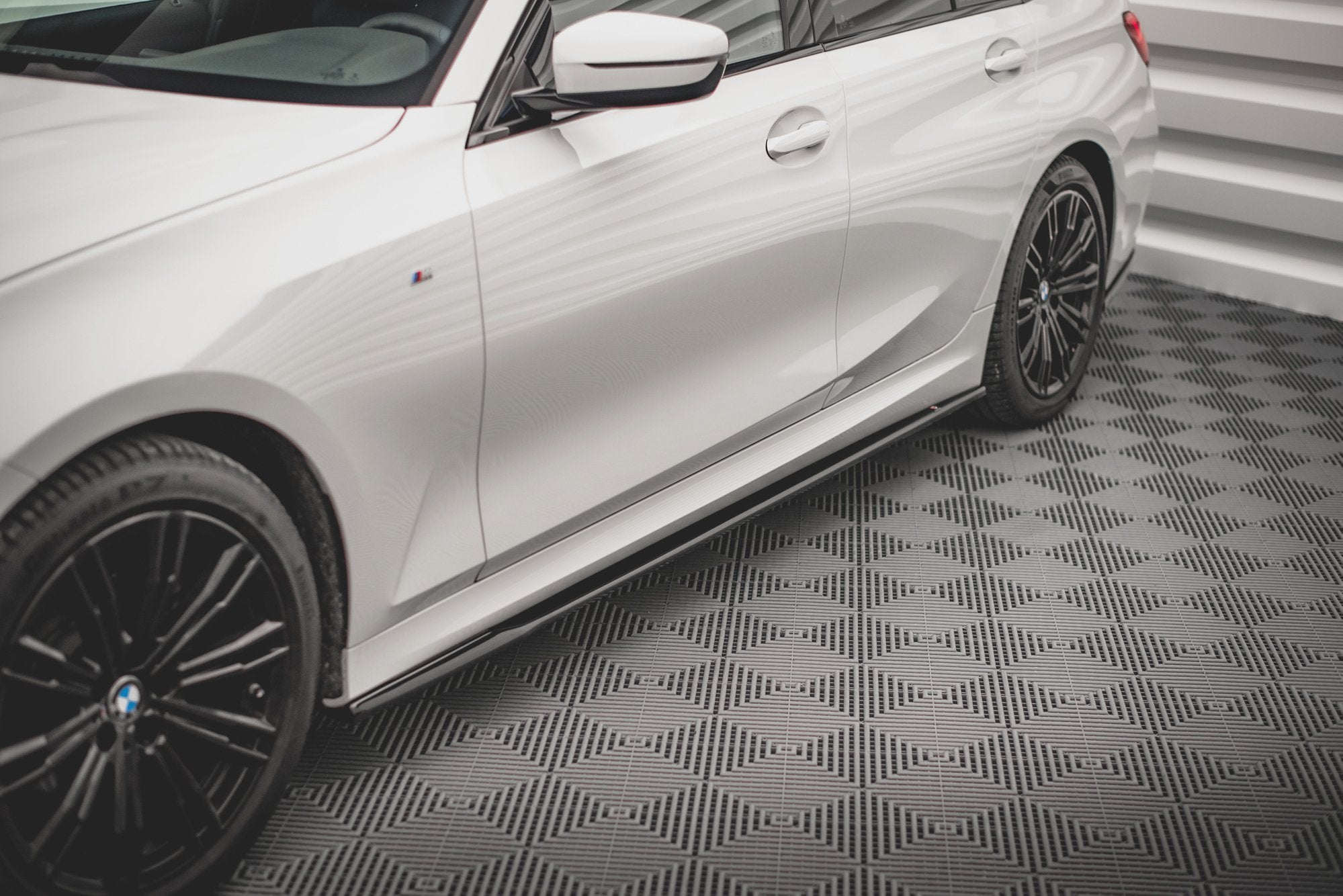 Set of splitters bmw 3 m-pack touring g21