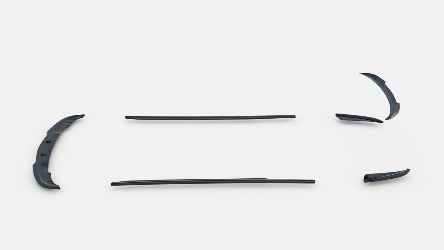 Set of splitters bmw 5 gt f07