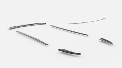 Set of splitters bmw 5 gt f07