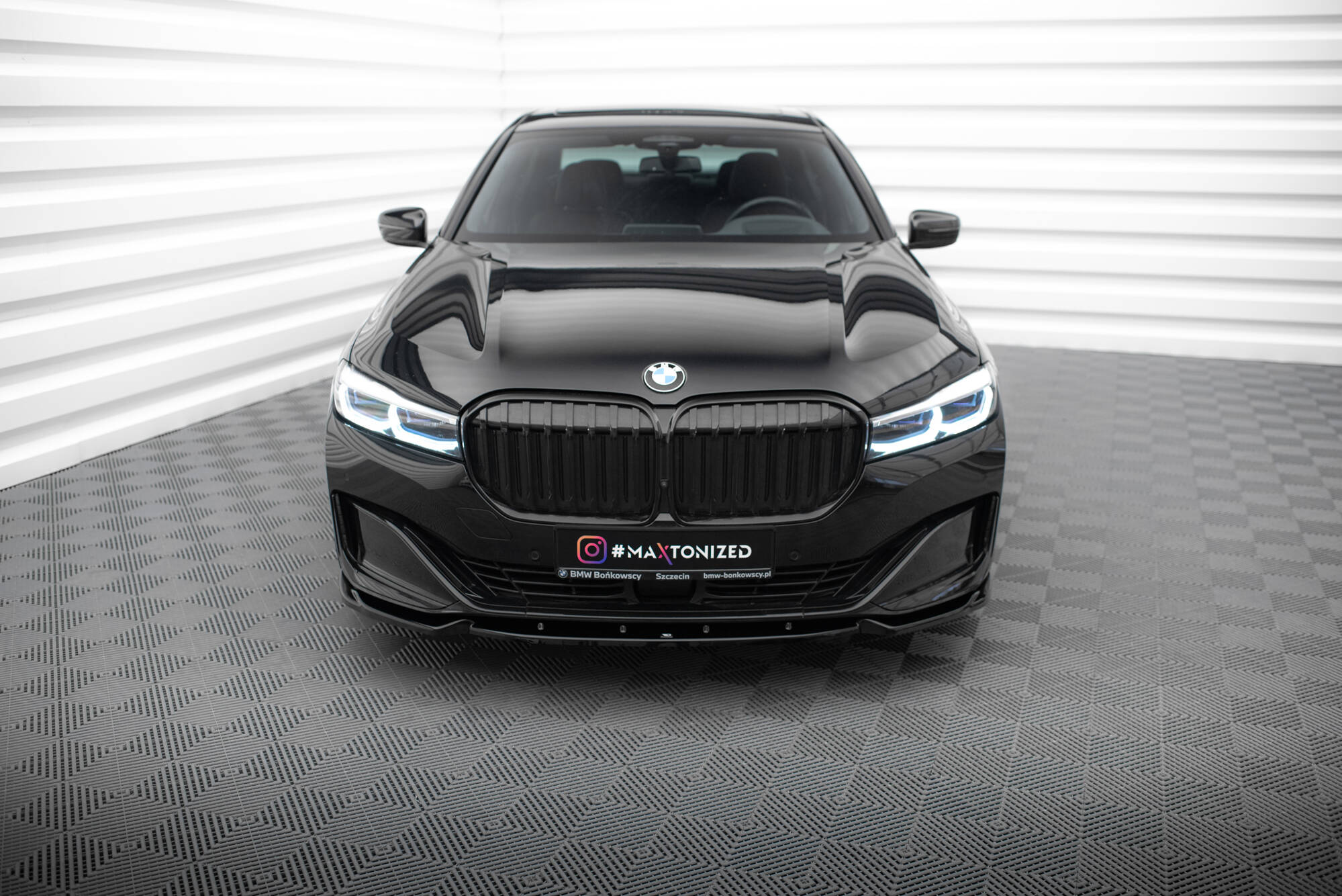 Set of splitters bmw 7 g11 facelift