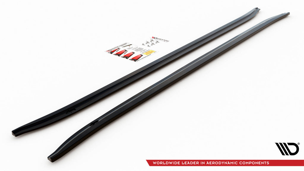 Set of splitters bmw 7 m-pack f01