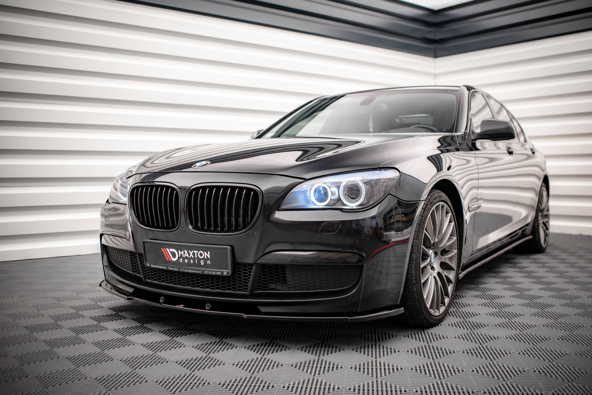 Set of splitters bmw 7 m-pack f01