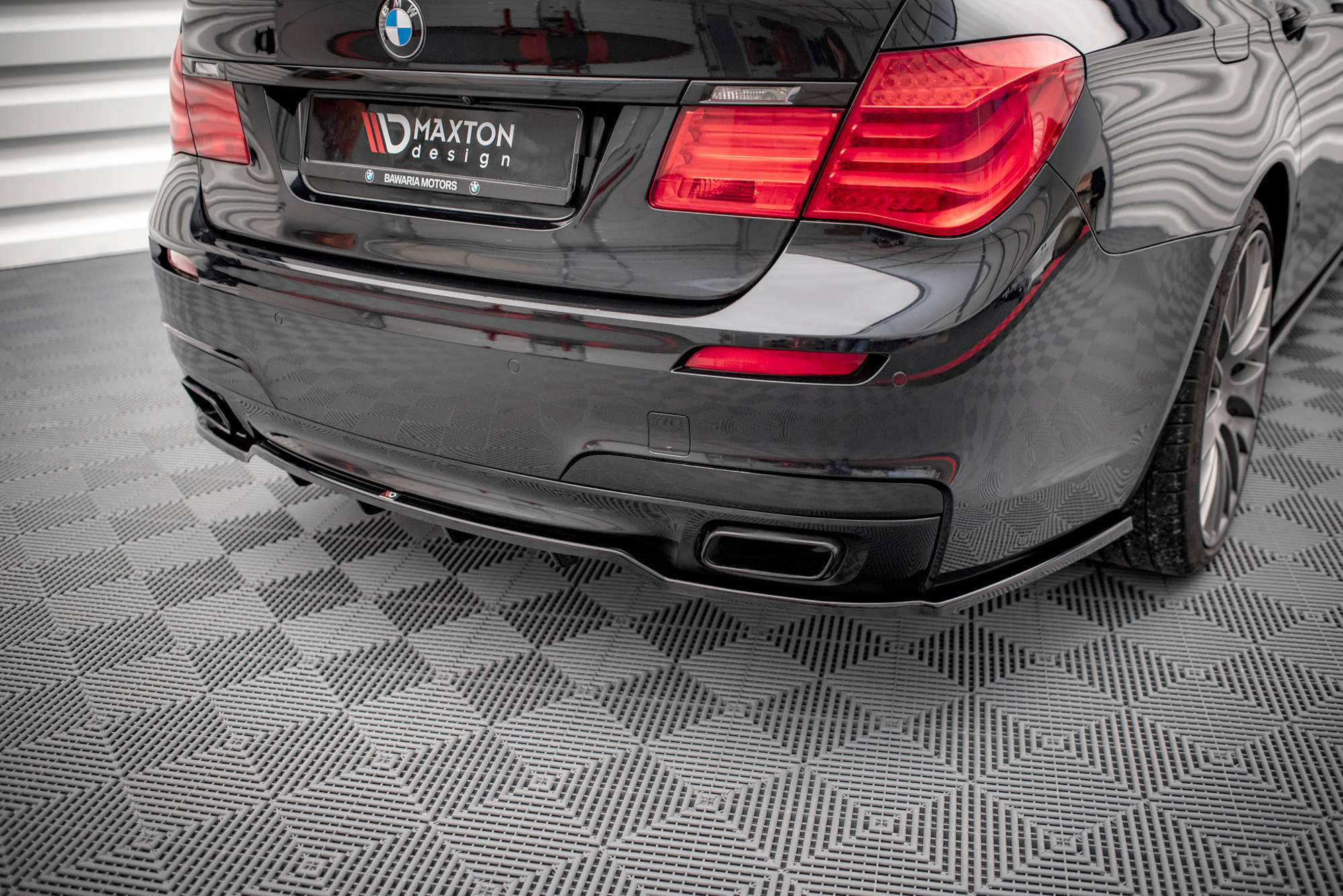 Set of splitters bmw 7 m-pack f01