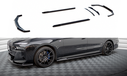 Set of splitters bmw 740d m-pack g70