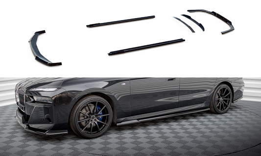 Set of splitters bmw 740d m-pack g70