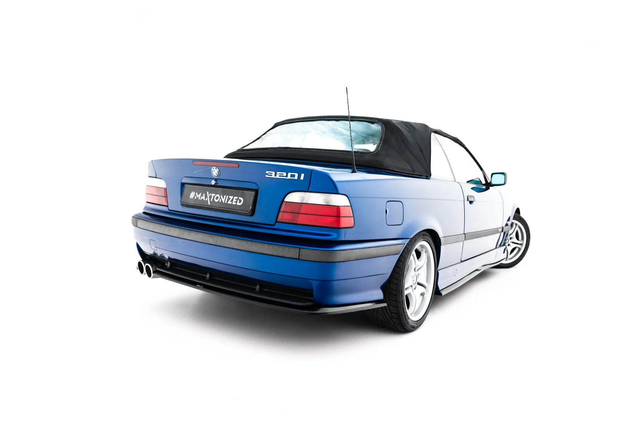 Sett med splittere bmw m3 / 3 m-pak coupe / cabrio e36
