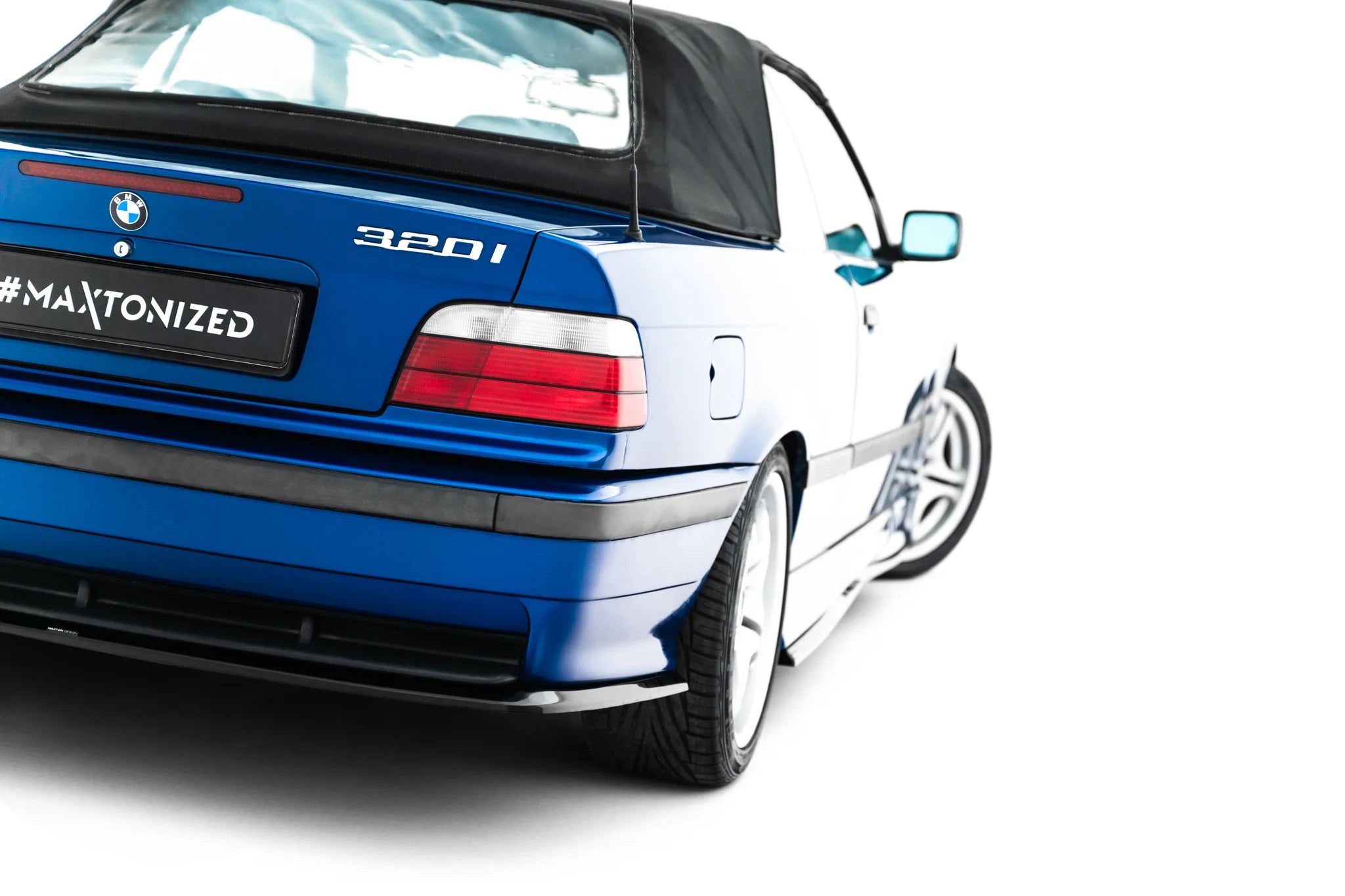 Sett med splittere bmw m3 / 3 m-pak coupe / cabrio e36