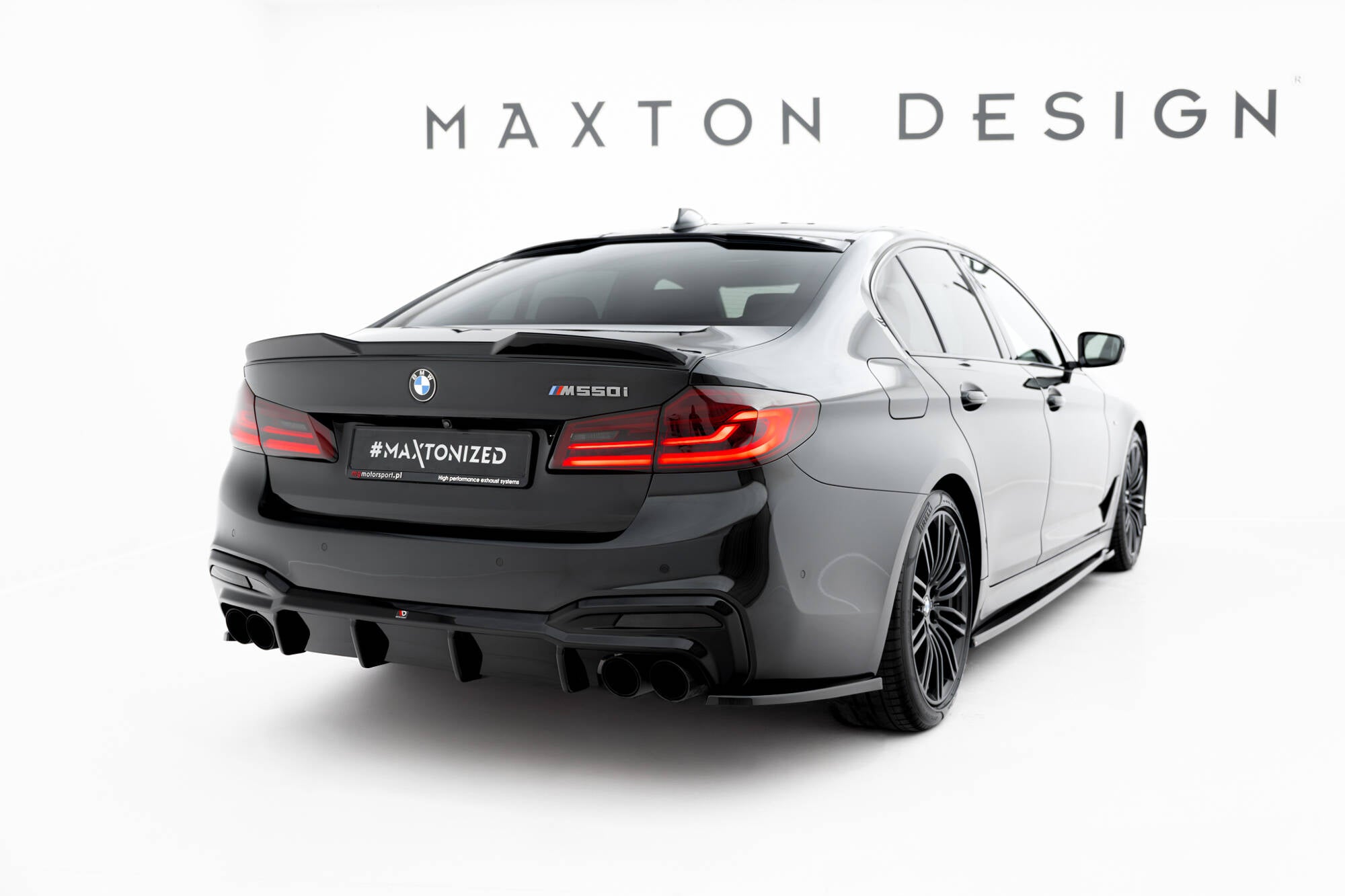 Set of splitters bmw m550i sedan g30