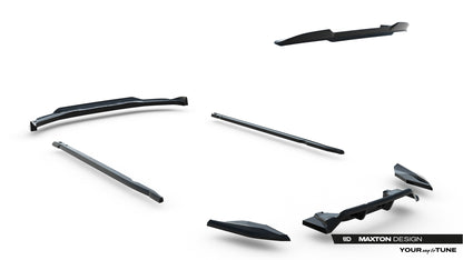 Set of splitters bmw x1 m35i u11