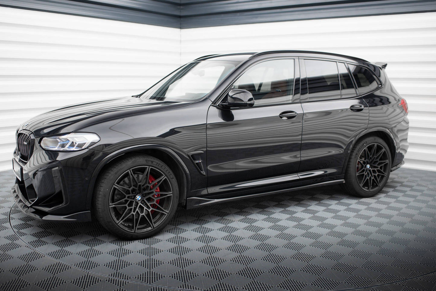 Set of splitters bmw x3 m f97 facelift