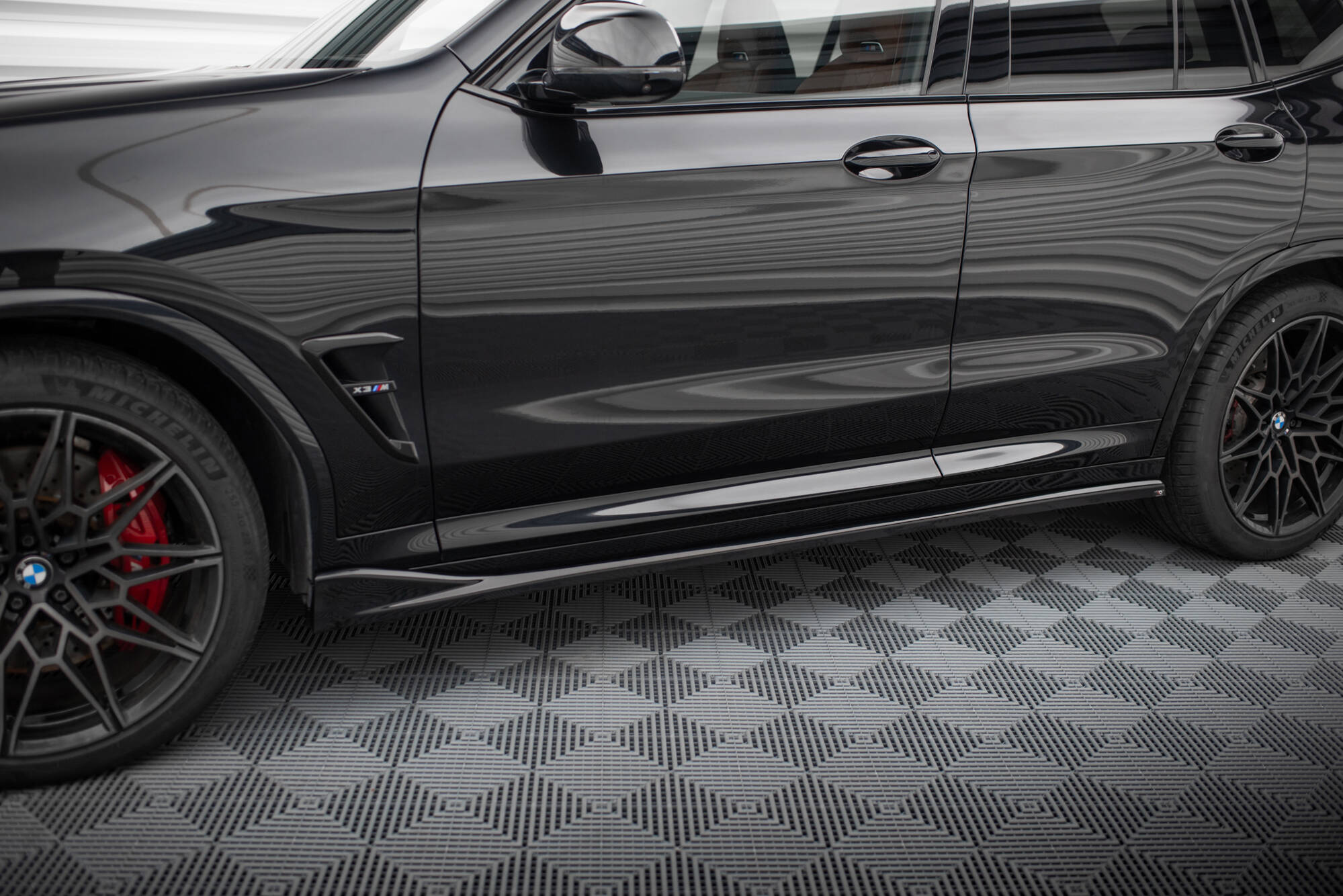 Sæt med splitters BMW X3 M F97 ansigtsløftning