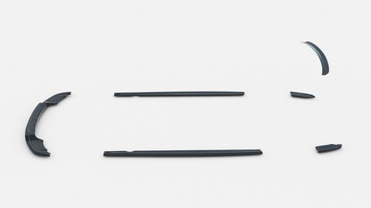 Set of splitters bmw x3 m-pack f25 facelift