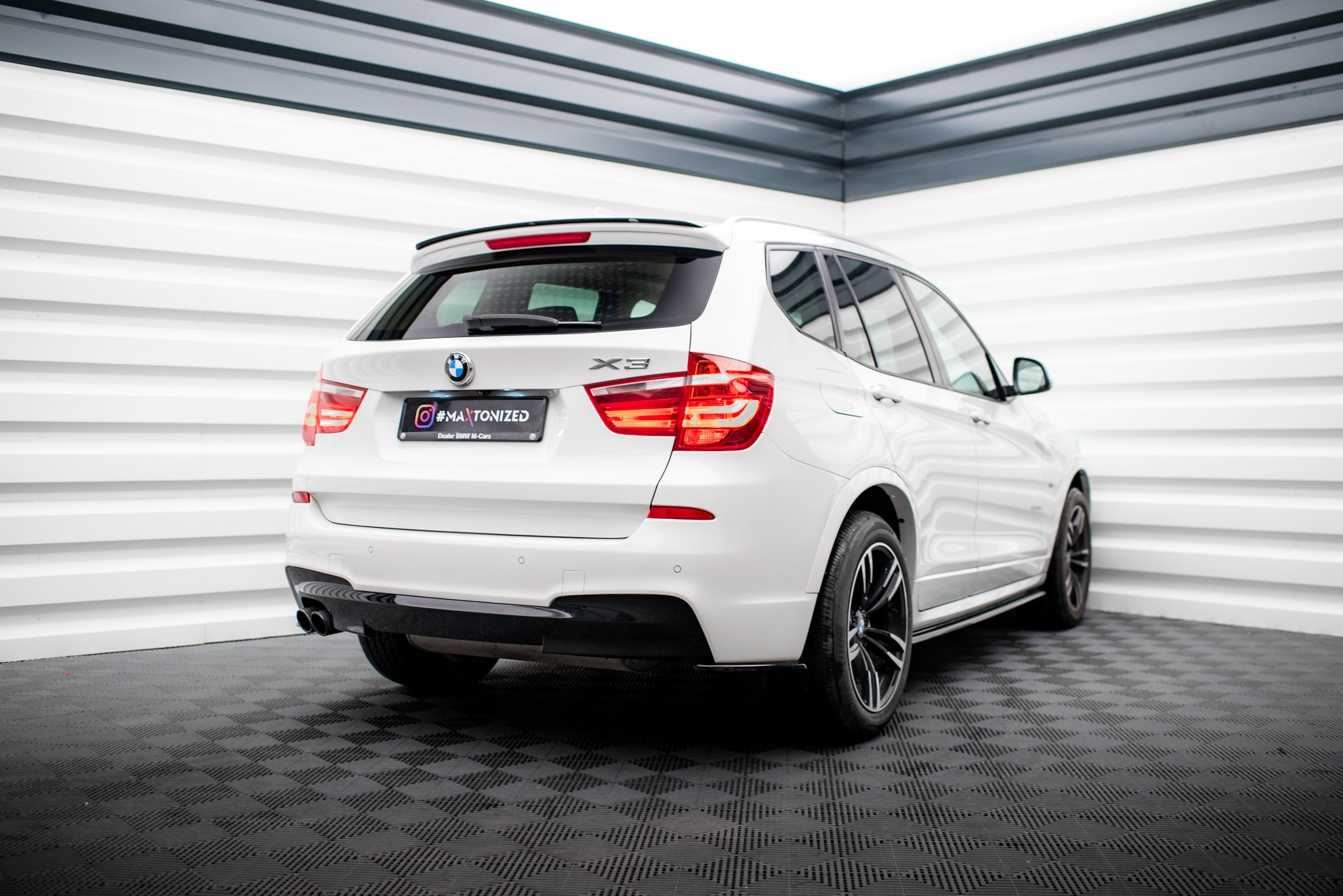 Sæt splittere BMW X3 M-pakke F25 Facelift