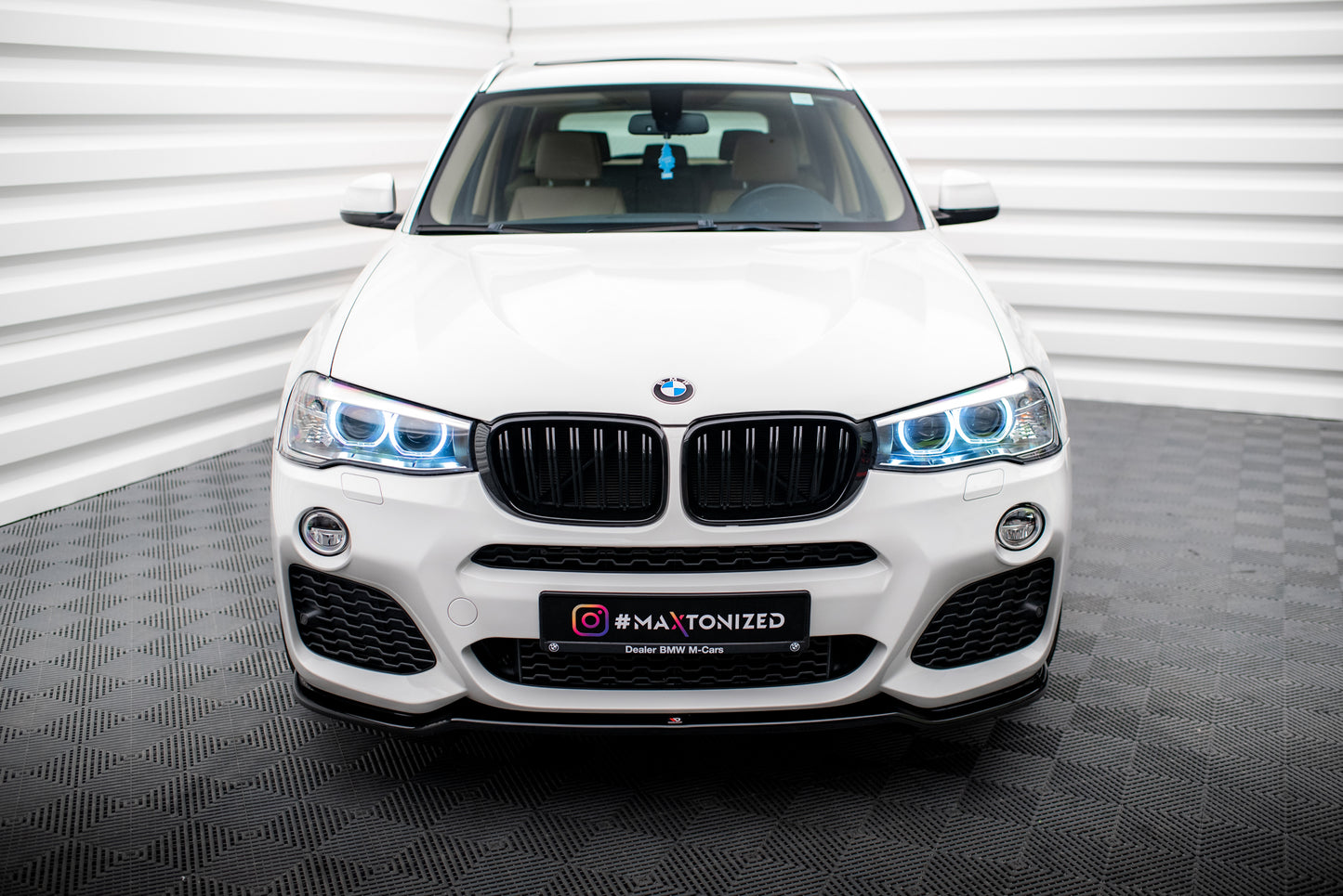 Set of splitters bmw x3 m-pack f25 facelift