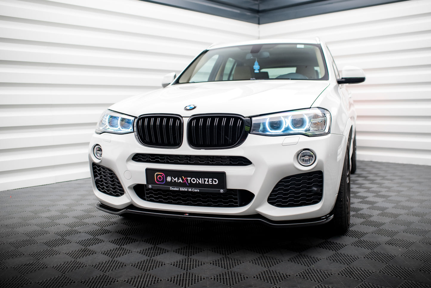 Set of splitters bmw x3 m-pack f25 facelift