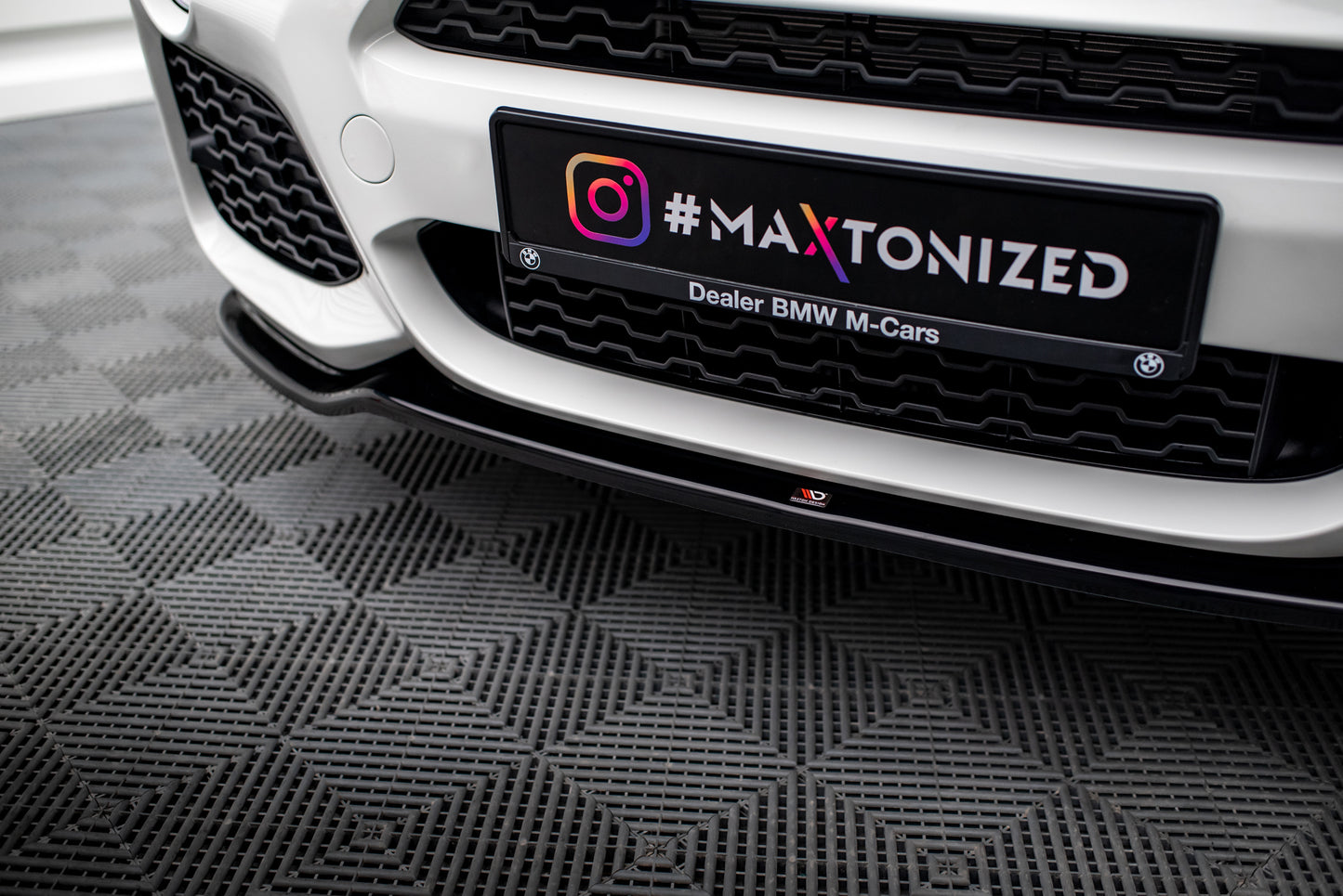 Set of splitters bmw x3 m-pack f25 facelift