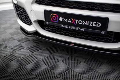 Set of splitters bmw x3 m-pack f25 facelift