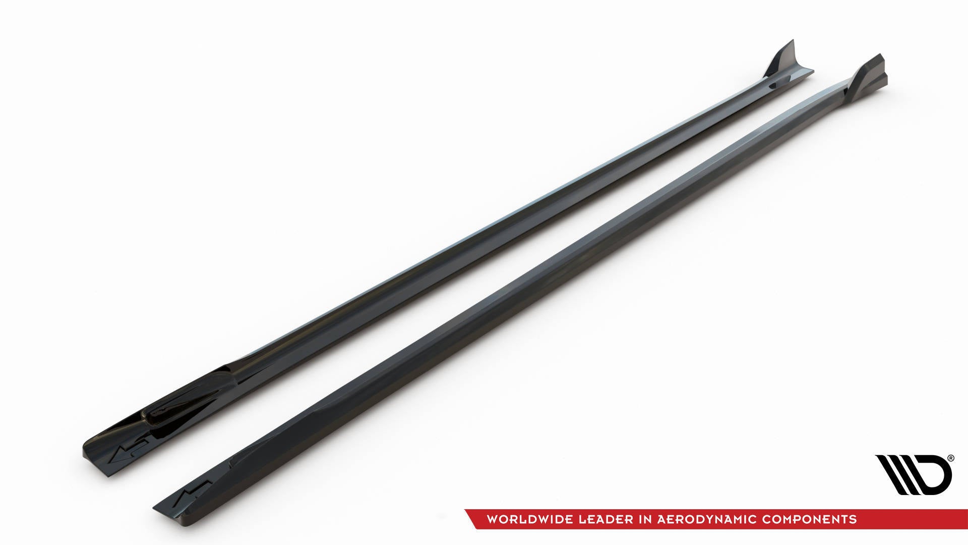 Set of splitters bmw x3 m-pack g01 facelift