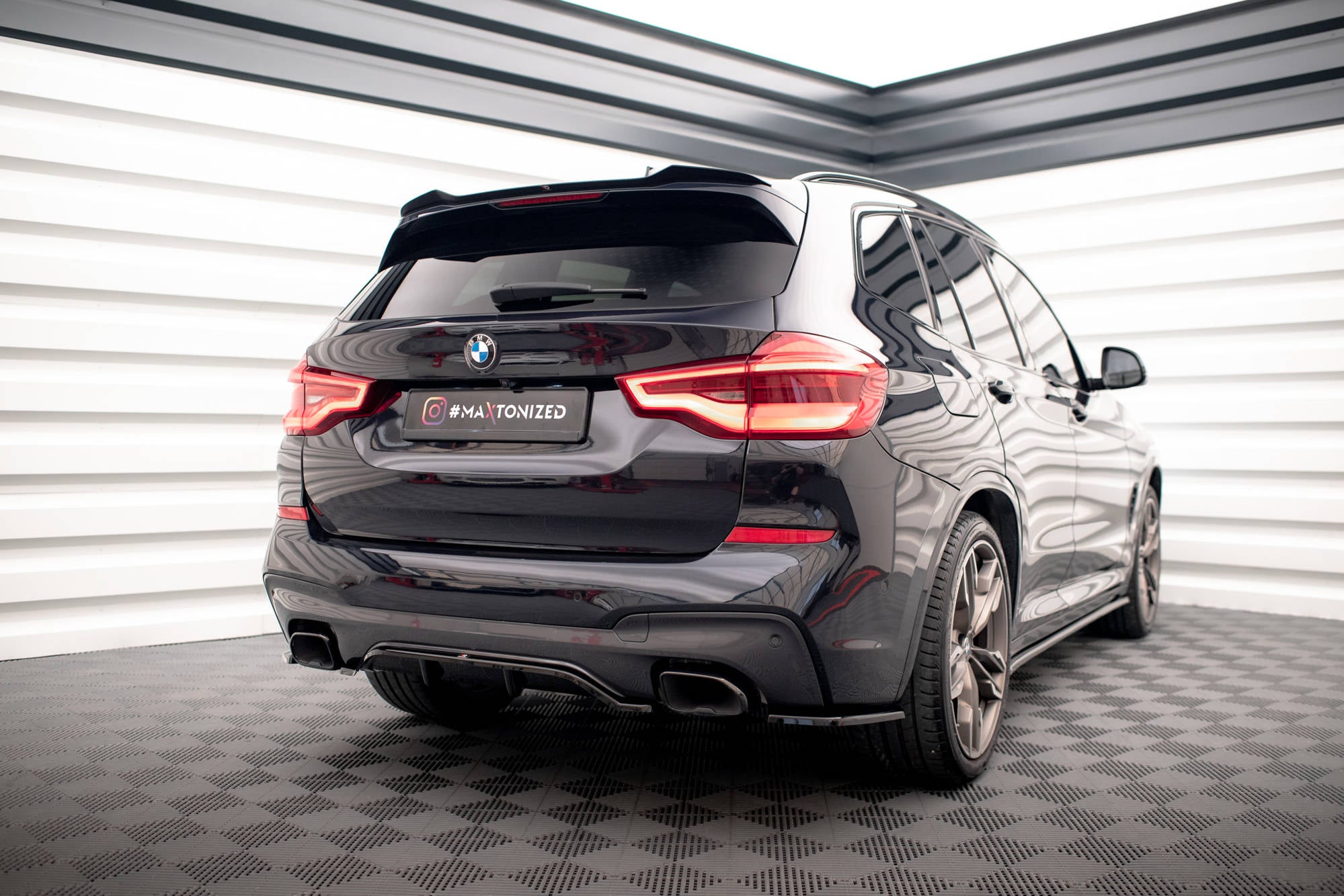 Set of splitters bmw x3 m-pack g01 facelift