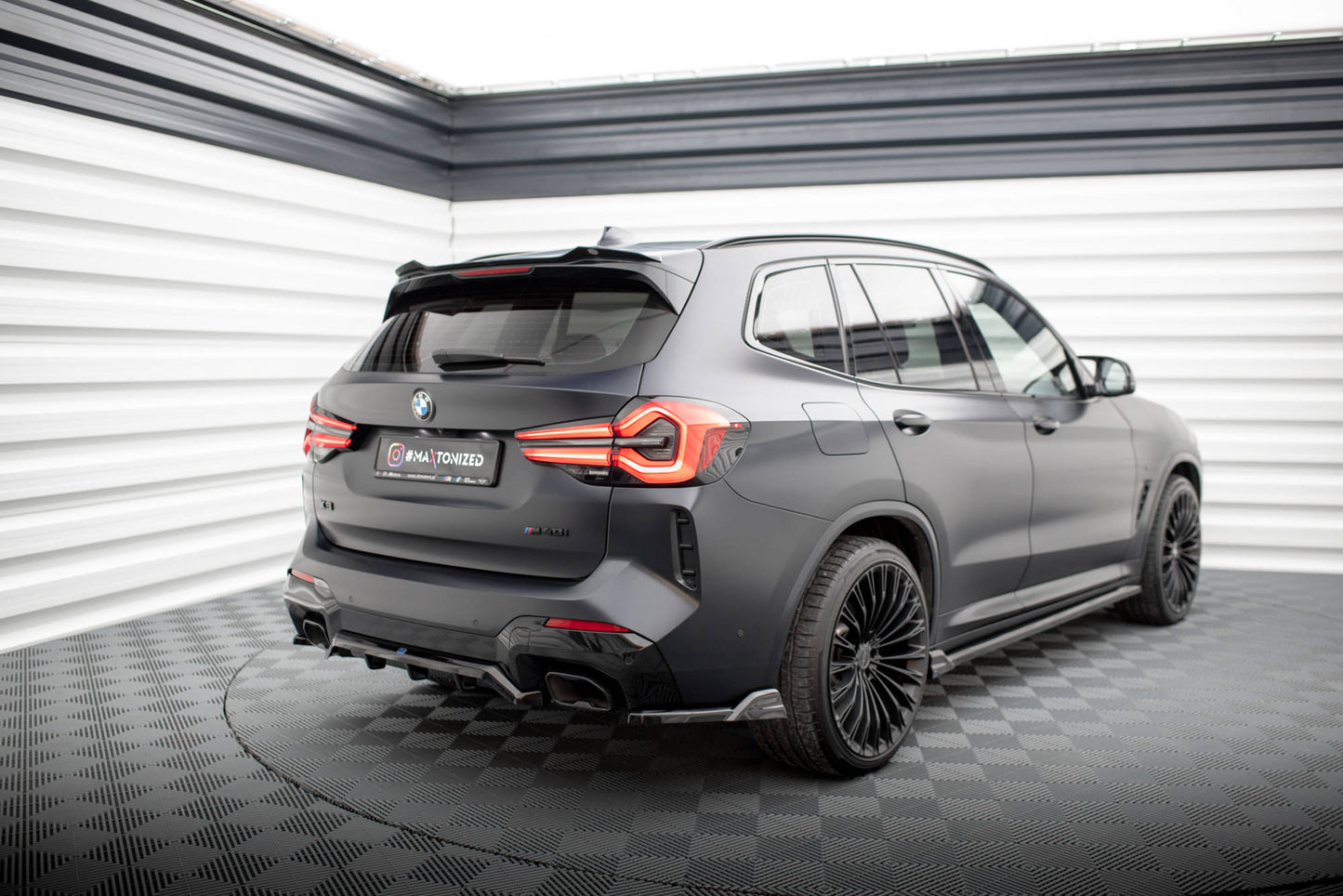 Set of splitters bmw x3 m-pack g01 facelift
