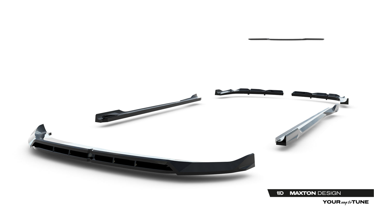 Set of splitters bmw x3 m-pack g45