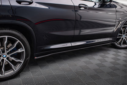 Set of splitters bmw x4 m-pack g02