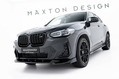 Set of splitters bmw x4 m-pack g02 facelift
